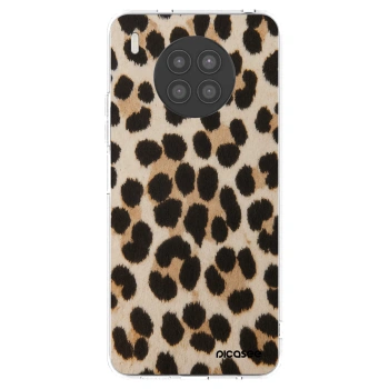 Picasee silikonowe przeźroczyste etui na Huawei Nova 8i - Brown Tiger