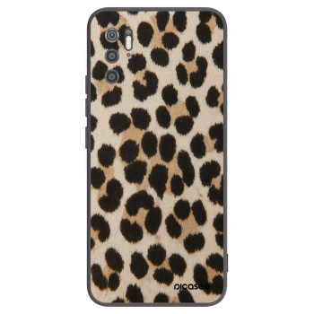 Picasee silikonowe czarne etui na Xiaomi Poco M3 Pro 5G - Brown Tiger