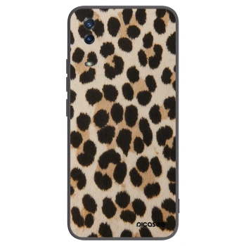Picasee silikonowe czarne etui na Vivo Y11s - Brown Tiger