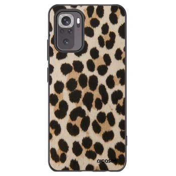 Picasee silikonowe czarne etui na Xiaomi Redmi Note 11S 4G - Brown Tiger