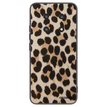 Picasee silikonowe czarne etui na Honor Magic4 Lite 5G - Brown Tiger
