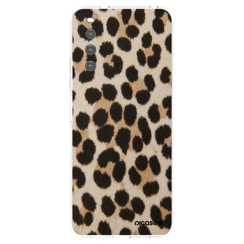Picasee silikonowe przeźroczyste etui na Sony Xperia 10 IV 5G - Brown Tiger