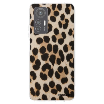 Picasee silikonowe przeźroczyste etui na Xiaomi 12 Lite - Brown Tiger