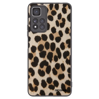 Picasee silikonowe czarne etui na Xiaomi Redmi Note 11 Pro+ 5G - Brown Tiger