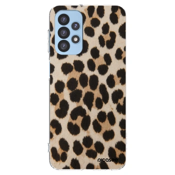 Picasee silikonowe przeźroczyste etui na Samsung Galaxy A23 A235F 4G - Brown Tiger