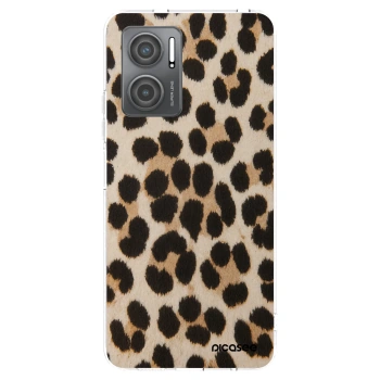 Picasee silikonowe przeźroczyste etui na Xiaomi Redmi 10 5G - Brown Tiger