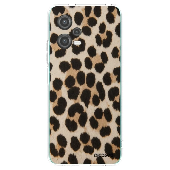 Picasee silikonowe przeźroczyste etui na Xiaomi Poco X5 - Brown Tiger
