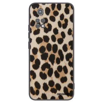 Picasee silikonowe czarne etui na Xiaomi Redmi Note 11S 5G - Brown Tiger