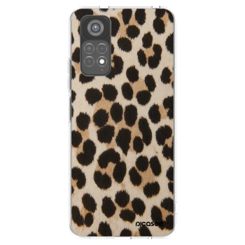 Picasee silikonowe przeźroczyste etui na Xiaomi Redmi Note 11S 5G - Brown Tiger