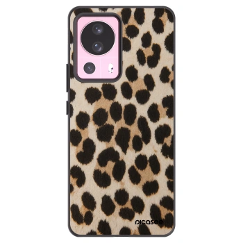Picasee silikonowe czarne etui na Xiaomi 13 Lite - Brown Tiger