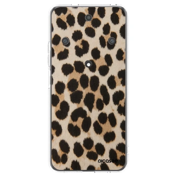 Picasee silikonowe przeźroczyste etui na Honor Magic5 Lite 5G - Brown Tiger