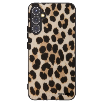 Picasee silikonowe czarne etui na Samsung Galaxy A34 5G A346B - Brown Tiger
