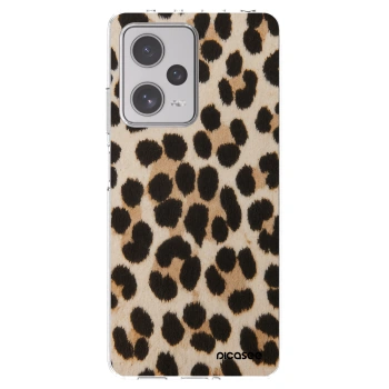 Picasee silikonowe przeźroczyste etui na Xiaomi Redmi Note 12 Pro+ 5G - Brown Tiger