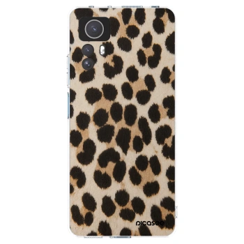 Picasee silikonowe przeźroczyste etui na Xiaomi Redmi Note 12S - Brown Tiger