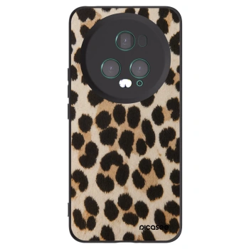 Picasee silikonowe czarne etui na Honor Magic5 Pro - Brown Tiger