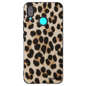 Picasee silikonowe czarne etui na Huawei Nova 3 - Brown Tiger