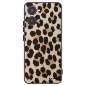 Picasee silikonowe czarne etui na Realme 10 4G - Brown Tiger