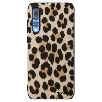 Picasee silikonowe czarne etui na Huawei P20 Pro - Brown Tiger