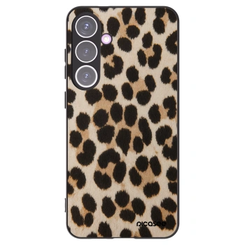 Picasee silikonowe czarne etui na Samsung Galaxy S24+ S926B 5G - Brown Tiger