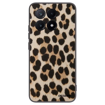 Picasee silikonowe czarne etui na Xiaomi Poco X6 Pro - Brown Tiger