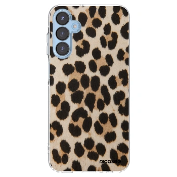 Picasee silikonowe przeźroczyste etui na Samsung Galaxy A15 A156B 5G - Brown Tiger
