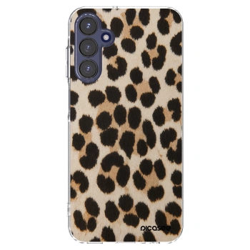 Picasee silikonowe przeźroczyste etui na Samsung Galaxy A15 A155F 4G - Brown Tiger