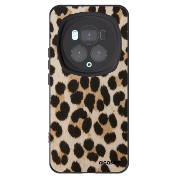 Picasee silikonowe czarne etui na Honor Magic6 Pro - Brown Tiger