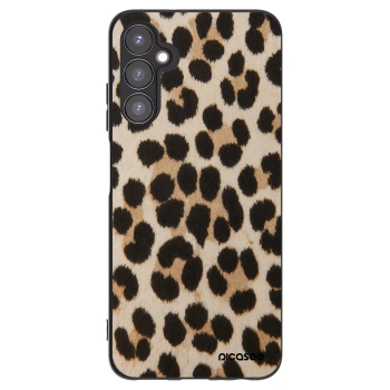 Picasee silikonowe czarne etui na Samsung Galaxy A05s A057G - Brown Tiger