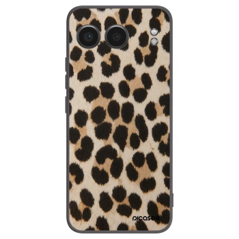 Picasee silikonowe czarne etui na OnePlus Nord 4 - Brown Tiger