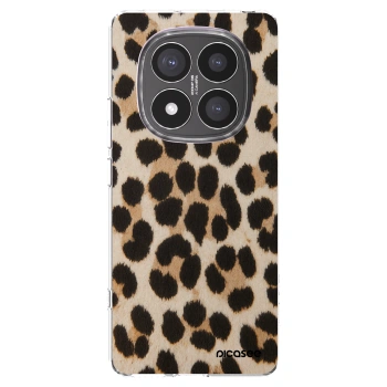 Picasee silikonowe przeźroczyste etui na Xiaomi Redmi Note 14 Pro+ 5G - Brown Tiger