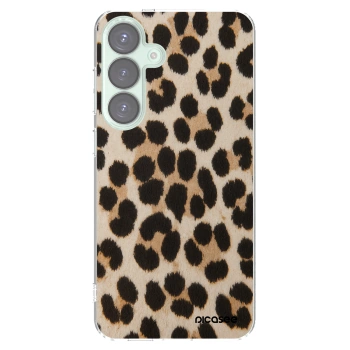 Picasee silikonowe przeźroczyste etui na Samsung Galaxy S25+ 5G - Brown Tiger