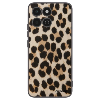 Picasee silikonowe czarne etui na Honor 200 Smart 5G - Brown Tiger