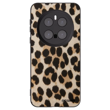 Picasee silikonowe czarne etui na Honor Magic7 Pro 5G - Brown Tiger