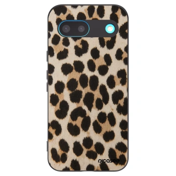 Picasee silikonowe czarne etui na Google Pixel 8 - Brown Tiger
