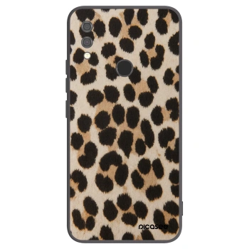 Picasee silikonowe czarne etui na Xiaomi Redmi Note 7 - Brown Tiger