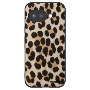 Picasee silikonowe czarne etui na Google Pixel 9a - Brown Tiger