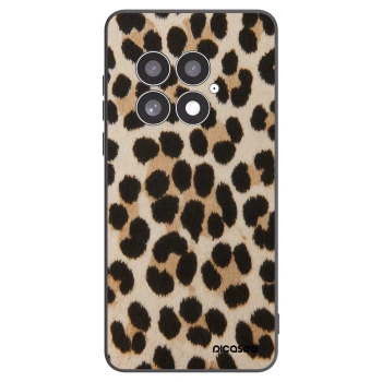 Picasee silikonowe czarne etui na OnePlus 13 5G - Brown Tiger