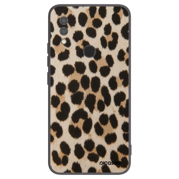 Picasee silikonowe czarne etui na Xiaomi Redmi 7 - Brown Tiger