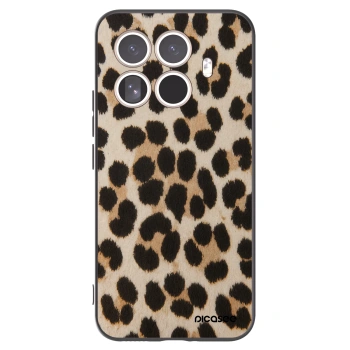 Picasee silikonowe czarne etui na Xiaomi 15T Pro - Brown Tiger
