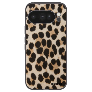 Picasee silikonowe czarne etui na Google Pixel 10 Pro - Brown Tiger
