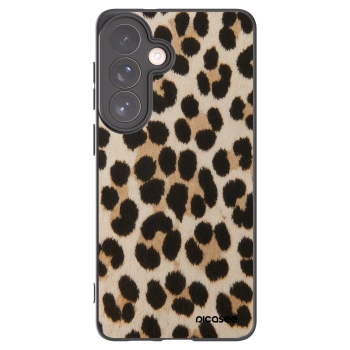 Picasee silikonowe czarne etui na Samsung Galaxy S26+ - Brown Tiger