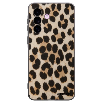Picasee silikonowe czarne etui na Samsung Galaxy A57 5G - Brown Tiger