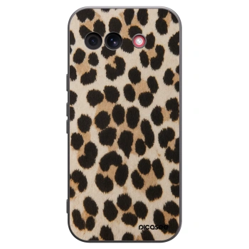 Picasee silikonowe czarne etui na Google Pixel 10a - Brown Tiger
