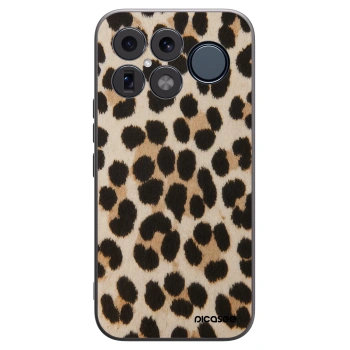 Picasee silikonowe czarne etui na Xiaomi Poco F8 Ultra - Brown Tiger