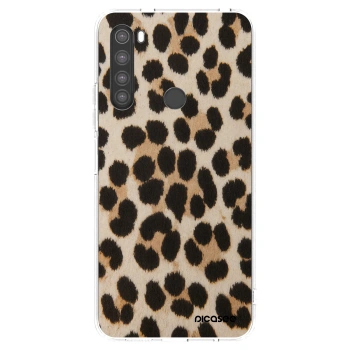 Picasee silikonowe przeźroczyste etui na Xiaomi Redmi Note 8 - Brown Tiger
