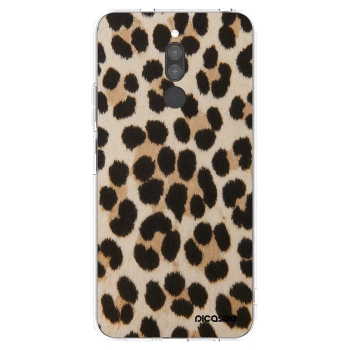 Picasee silikonowe przeźroczyste etui na Xiaomi Redmi 8 - Brown Tiger