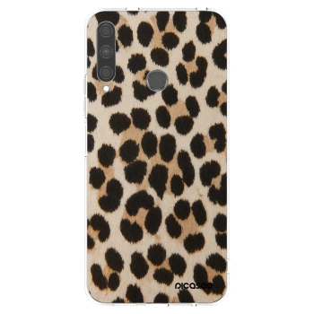 Picasee silikonowe przeźroczyste etui na Huawei P40 Lite E - Brown Tiger
