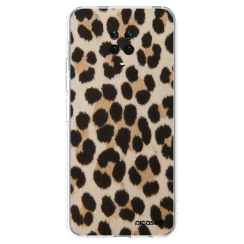 Picasee silikonowe przeźroczyste etui na Xiaomi Redmi Note 9S - Brown Tiger