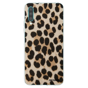 Picasee silikonowe przeźroczyste etui na Samsung Galaxy A30s A307F - Brown Tiger