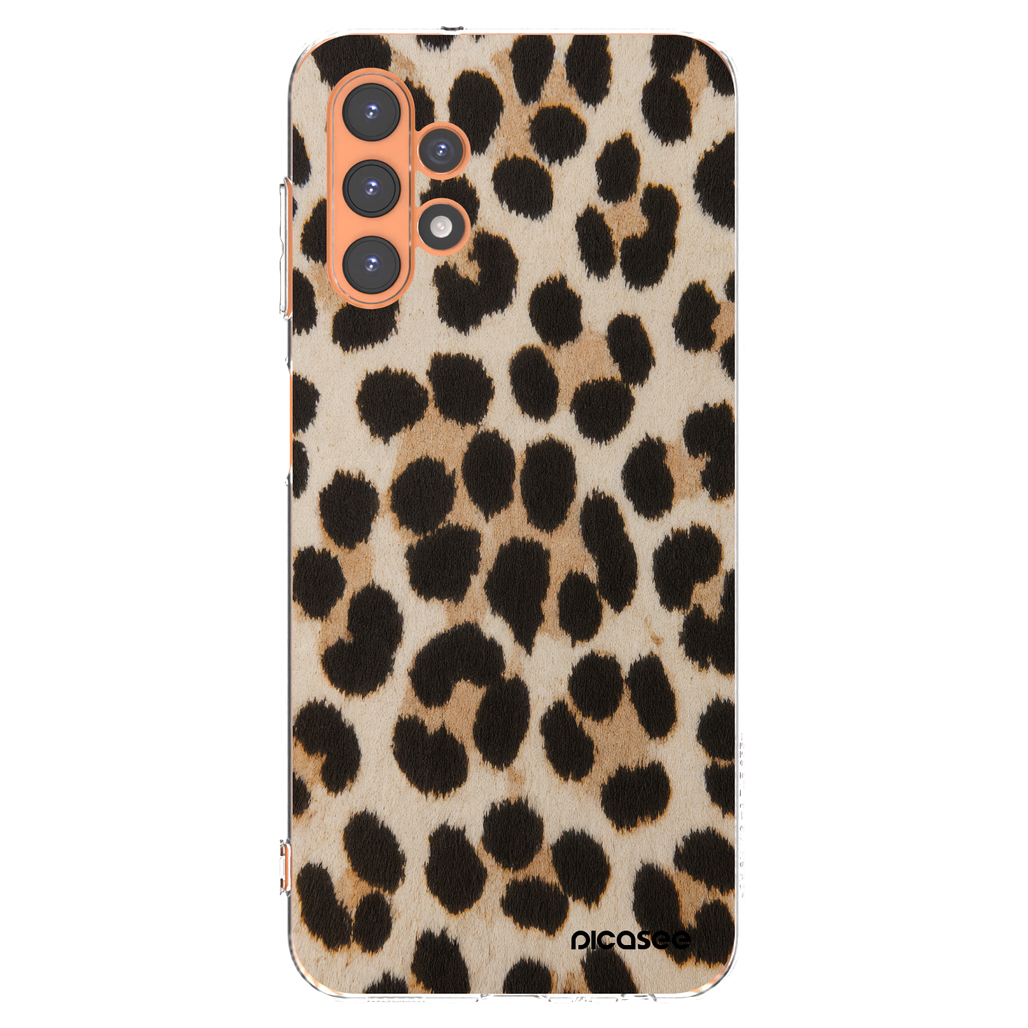 Picasee silikonowe przeźroczyste etui na Samsung Galaxy A13 4G A135 - Brown Tiger